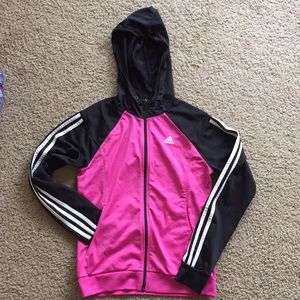 ADIDAS zip up jacket